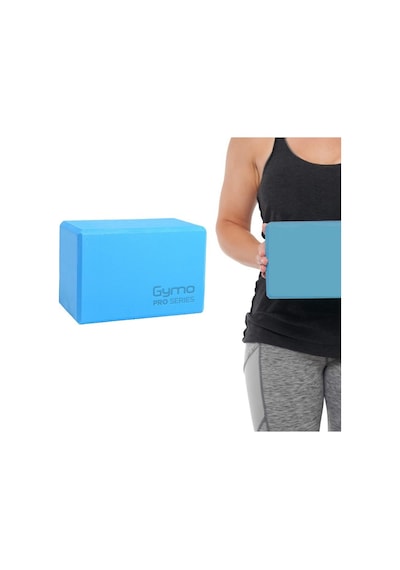 Gymo Pro Series Büyük Boy Yoga Blok Mavi Çok Renkli