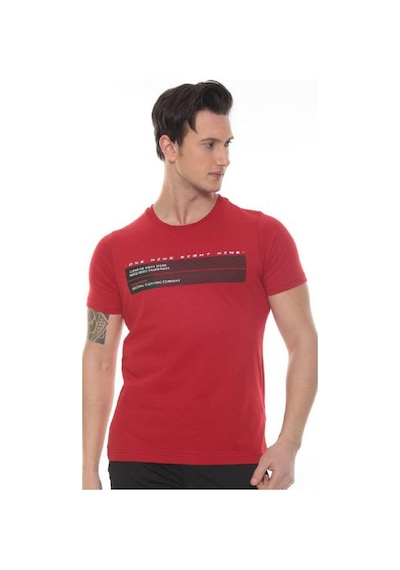 Fore Sport Erkek One Nıne Baskılı T-shirt Kırmızı