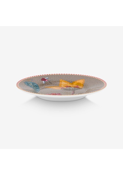 Haki Porselen Petit Four Tabağı 12 Cm