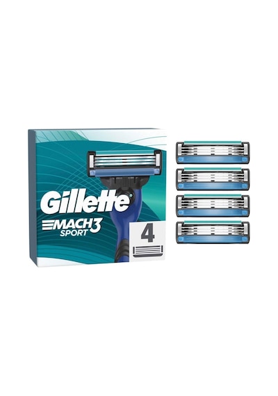 Gillette Mach3 Sport Yedek Tıraş Bıçaği 4'lü