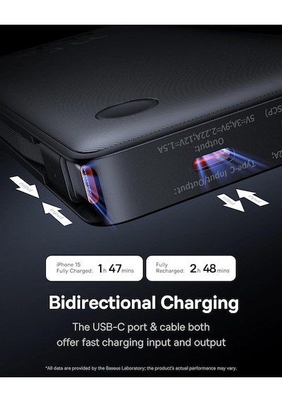 Baseus Airpow Lite 10000 mAh 22.5W Powerbank