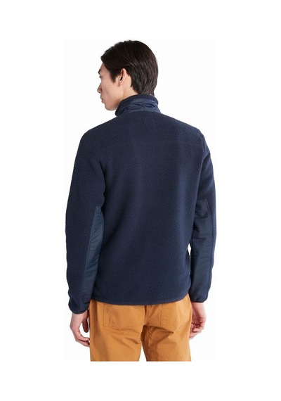 Timberland Mix Media Sherpa Erkek Ceket - Tb0a24cy4331-54 Koyu Mavi