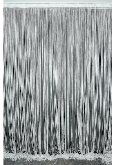 İP PERDE ZİNCİR KIRIK BEYAZ RENK 300 x 280 CM