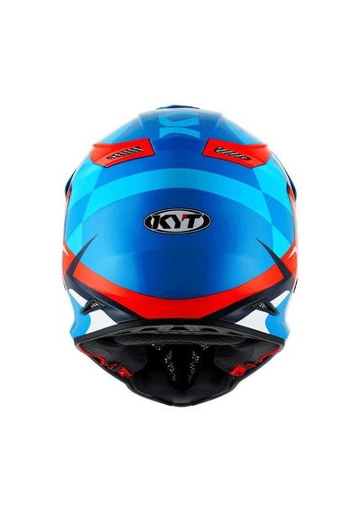 Kyt Skyhawk Kask Glowıng Mavi Turuncu Fluo Çok Renkli