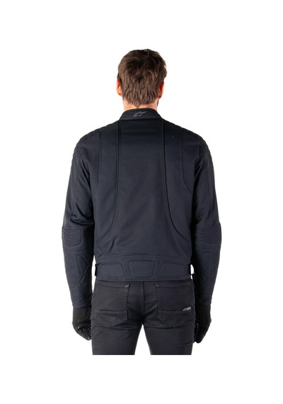 Alpinestars Clayton Wr Korumalı Motosiklet Montu Siyah Siyah