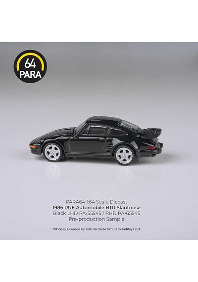 Para64 Porsche Ruf 1986 Btr Black Lhd Pa-55545 Çok Renkli