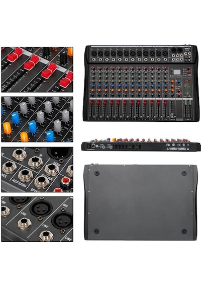 Midex - Deck Mikser 12 Kanal Ses Mikseri (DM-12)