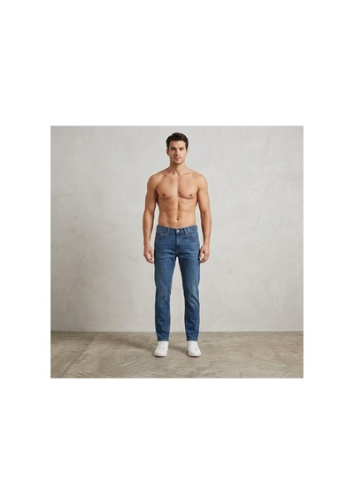 Levi's 502 Taper Likralı Esnek Kumaş Erkek Kot Pantolon-0021 Kot Mavi