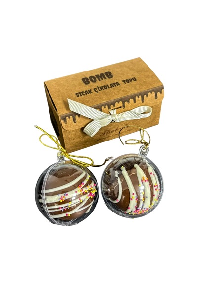 Sheby S Sıcak Çikolata Süt Bombası - Marshmallowlu 2 Li