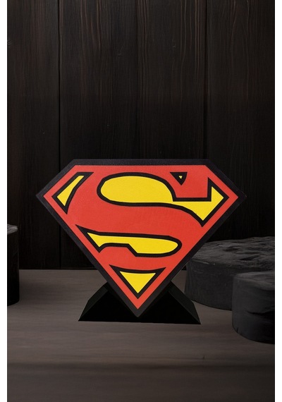 Superman Dekoratif Gece Lambası Çok Renkli