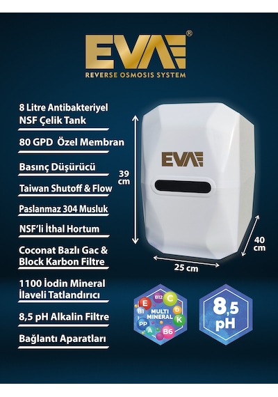 Eva Premium 10 Aşamalı Su Arıtma Cihazı