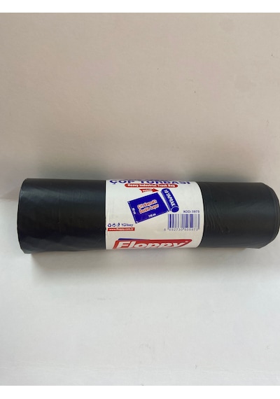 Floppy Endüstriyel Jumbo Boy Çöp Poşeti 10'lu 80x110 Cm 800 Gr