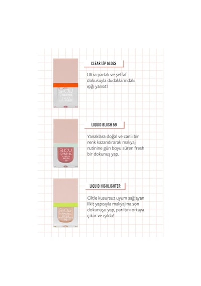 Show By Pastel Glow Up Girl Mini Makyaj Seti - That Girl Diğer