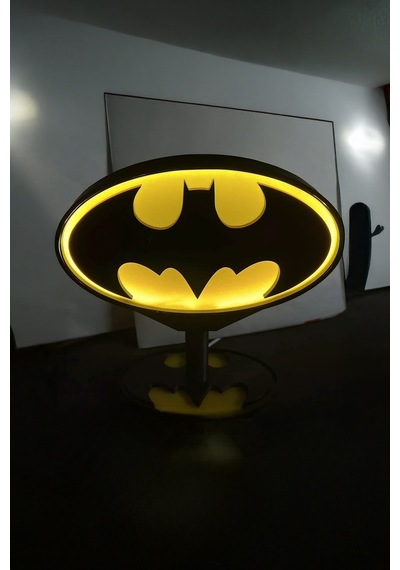 Batman Gece Lambası Çok Renkli