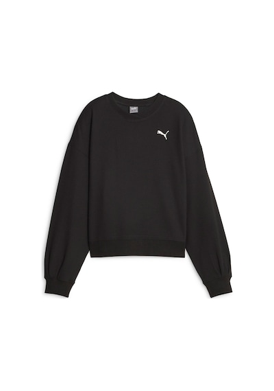 Puma Her Crew Kadın Sweatshirt 67600401 Siyah