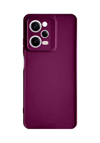 Redmi Note 12 Pro 5g Uyumlu Kamera Korumalı Darbeye Dayanıklı Renk Atmayan Keep Silikon Kılıf Mor