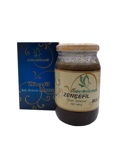 Doğan Baharatçılık Zencefilli Ballı Bitkisel Karışım Macun 450 G