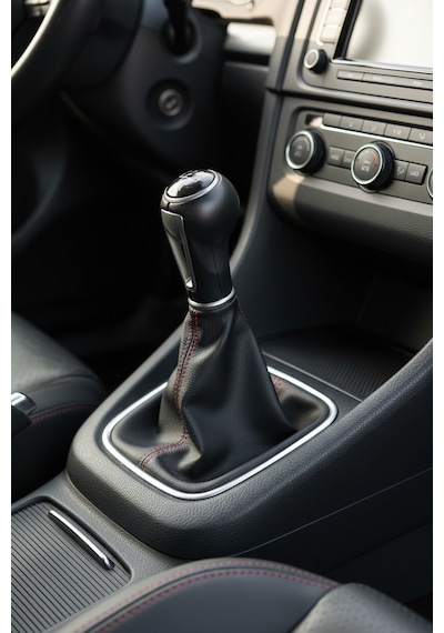 Vw Golf 5 Mk5 Golf 6 Mk6 Jetta 05-14 5 İleri Körüklü Deri Vites Topuzu Siyah Renkli