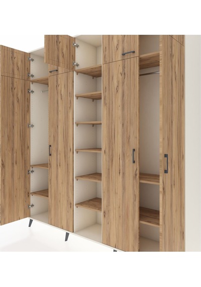 Hyperion Dolap 12 Raflı 9 Kapaklı 2 Askılı 220x44x243 Aytaşı-çam/çam Atlas Çam/atlas Çam Hyperion Dolap 12 Raflı 9 Kapaklı 2 Askılı 220x44x243 Aytaşı-çam/çam Atlas Çam/atlas Çam