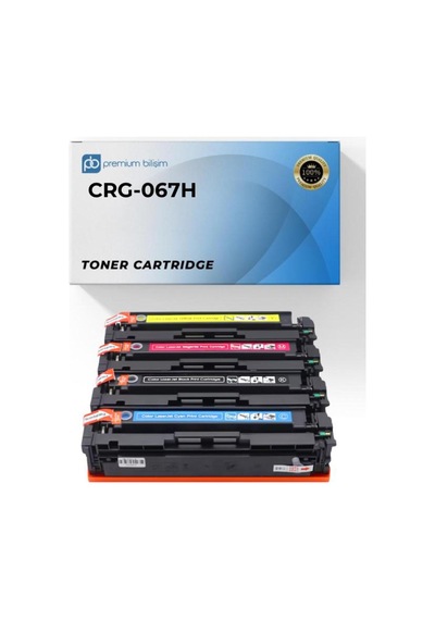 Crg -067 Yüksek Kapasite  Uyumlu Set - Lbp633cdw Lbp632cdw Mf651 Mf653cdw Mf654cdw Mf656cdw