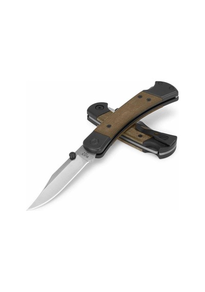Buck 110 Hunter Pro Kamp Çakı, Yeşil Çok Renkli