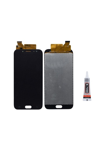 Samsung J7 Pro J730f Siyah Uyumlu Ekran Lcd Dokunmatik B7000 15ml Yapıştırıcı İle Beraber Yc