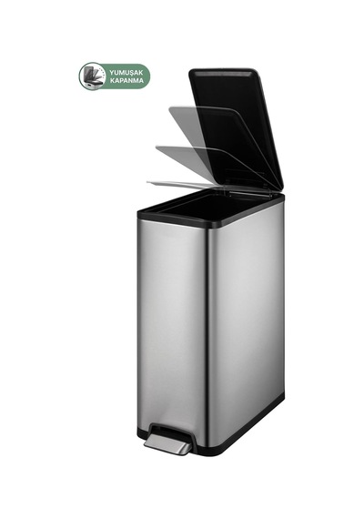 Ecoslim Dikey 30l Pedallı Çöp Kovası Diğer
