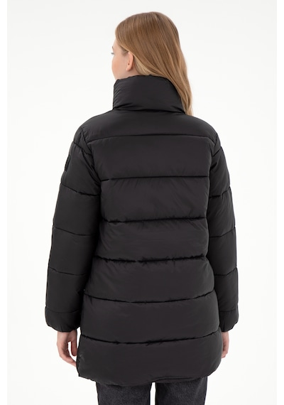 U.s. Polo Assn. Kadın Siyah Kaban 50292747-vr046 Siyah