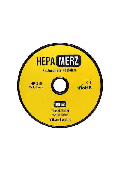 Hepa Merz Connection Paket-14 Hoparlör Kablosu Jack Speakon Konne