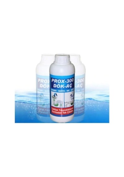 Lavabo Açıcı Prox-300 Lavabo Gider Açıcı 2 Kg 10'lu Set