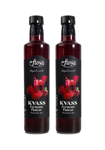 Dr. Floya Kvass Fermente Pancar 500 Ml Cam X 2 Adet