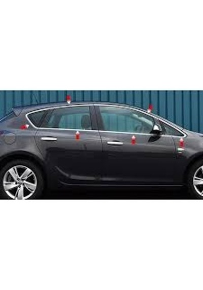 Astra J Hb Krom Cam Çerçevesi Cam Çıta 12 Prç. 2009-2020 Paslanma