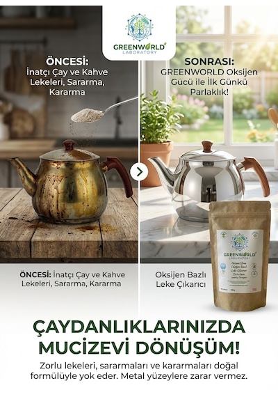 Natureclean Çamaşır Ve Yüzey İçin Çok Amaçlı Aktif Oksijenli Güçlü Toz Leke Çıkarıcı Ve Beyazlatıcı