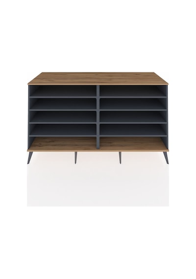 Kronos Konsol 8 Raflı 176x59x99 Antrasit-çam/antrasit Atlas Çam/antrasıt - Antrasıt Kronos Konsol 8 Raflı 176x59x99 Antrasit-çam/antrasit Atlas Çam/antrasıt - Antrasıt