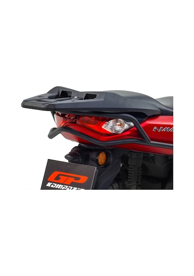 GP Kompozit Yamaha NMAX 125-155 2021-2022 Uyumlu Arka Çanta Demiri Siyah