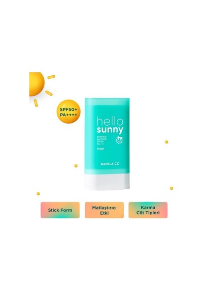 Banila.co Hello Sunny Stick Güneş Kremi SPF50 18 G