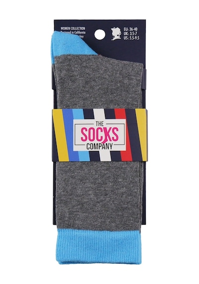 The Socks Company Desenli Kadın Soket Çorap 271k Çok Renkli