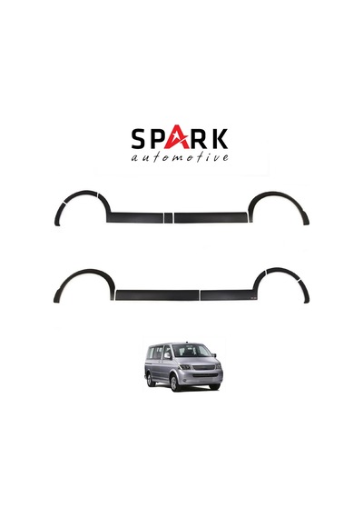 Volkswagen Transporter T5 2009-2014 Yıl Aralığı Uyumlu Kısa Şase Sağ Sürgü Dodik Seti 11 Parça