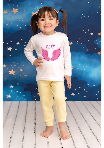 Pia Baby İsimli Kız Çocuk Pijama Takımı %100 Pamuk Penye İsme Özel Baskılı Kişiselleştirilebilir Pijama Seti 20552s14pi Krem Pia Baby İsimli Kız Çocuk Pijama Takımı %100 Pamuk Penye İsme Özel Baskılı Kişiselleştirilebilir Pijama Seti 20552s14pi Krem