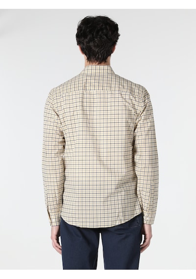 Colin's Slim Fit Sarı Erkek Uzun Kol Gömlek CL1062820_Q1.V1_YLW