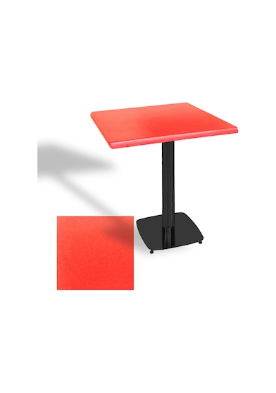 Tokyo Kare Masa Esb 60x60 Cm - Werzalit, Wermodin Ve Allzalit Tabla - Kırmızı Çok Renkli Tokyo Kare Masa Esb 60x60 Cm - Werzalit, Wermodin Ve Allzalit Tabla - Kırmızı Çok Renkli