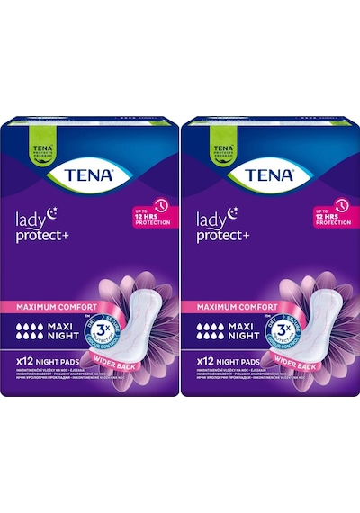 Tena Lady Protect Mesane Pedi Maxi Night Geceye Özel 24 Adet