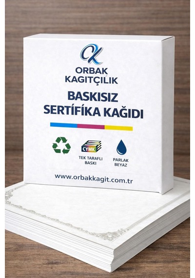 Kalın Beyaz A4 Kağıdı 180 Gram 100 Adet Sertifika, Belge Ve Diğer Amaçlar Için Genel