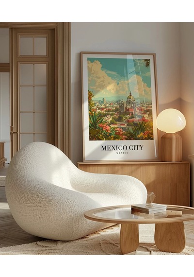Çerçevesiz Poster Tarih Ve Renklerin Şehri