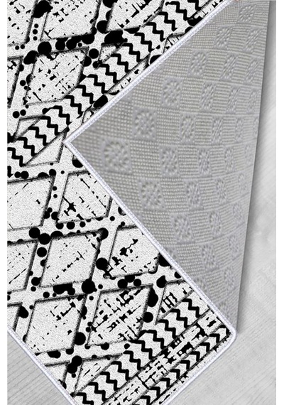Rovigo Home Dijital Baskı Yıkanabilir Kaymaz Taban Salon Halısı RVG0126-SD922 Çok Renkli
