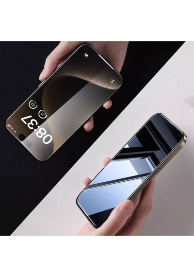 Vendas Apple Uyumlu iPhone 15 Pro Max  Anti Peep Ahize Korumalı Gizleyen Privacy Hd Hayalet Ekran Koruyucu