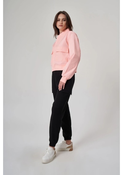 Exuma Kadın Ceket-1521158 Pembe Pembe