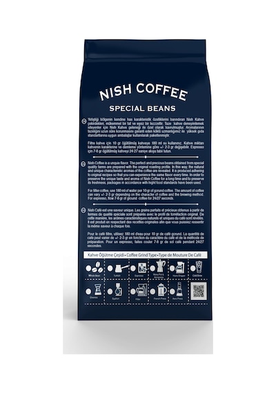Nish Filtre Kahve Decaf Kafeinsiz 2x250 Gr Öğütülmüş