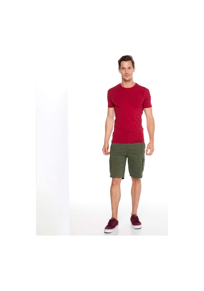Routefield Routefıeld Tım Erkek T-shırt Bordo Bordo