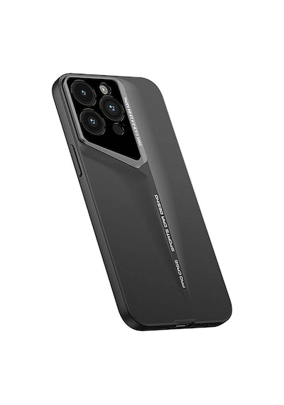 Zore Apple Uyumlu iPhone 14 Pro Kılıf Ultra İnce Kamera Korumalı Sert Rubber Procase Kap Siyah